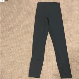 Lululemon wunderunder teal 7/8 size 4 new